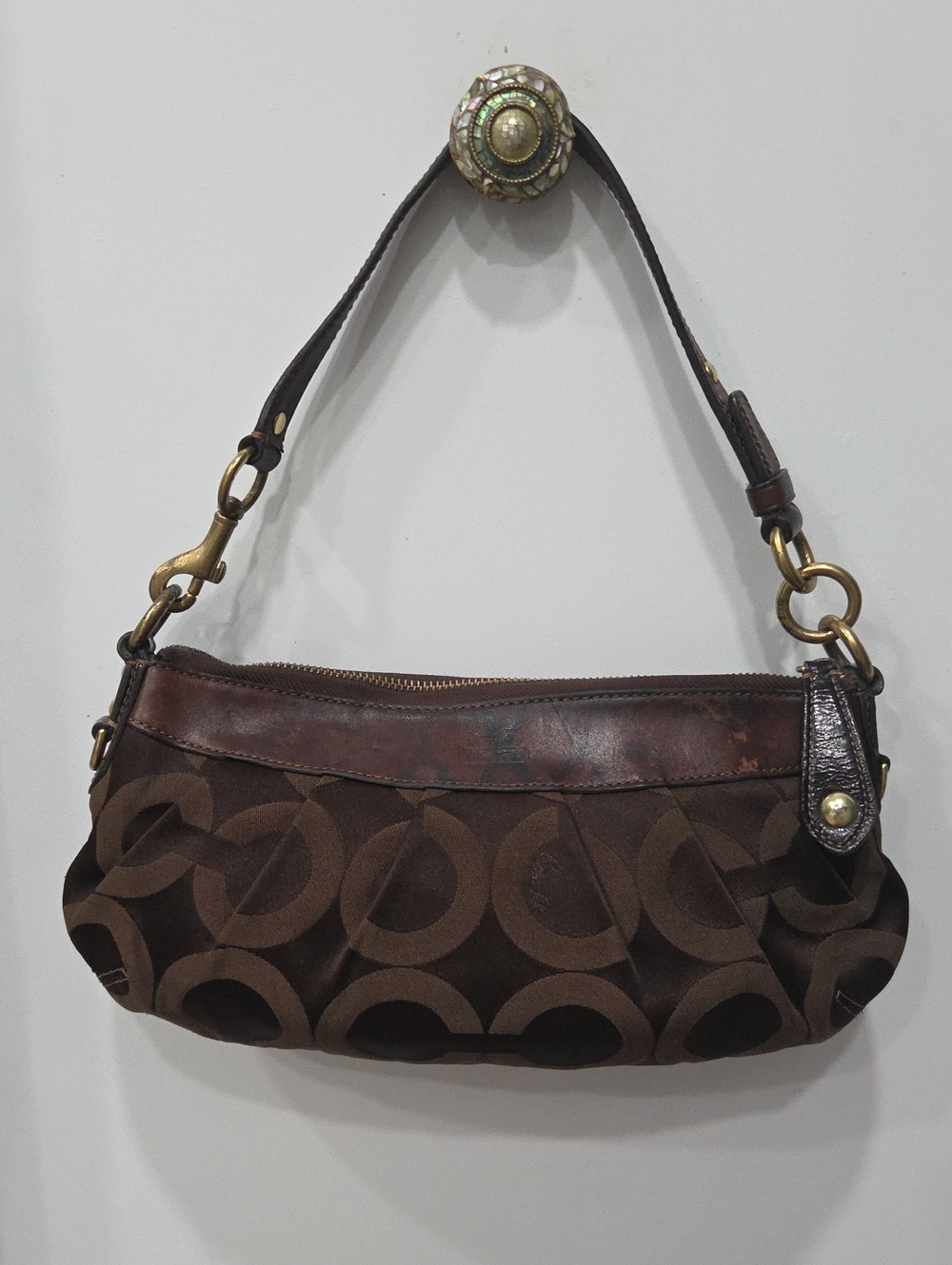 Coach Madison Op Art Hobo Bag